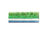Weather Resistance Synthetic Grass Underlay Recycled Rubber Granules For Soccer