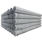 Zinc Coated Galvanized Gi Pipe , DN15 DN20 DN25 Galvanised Steel Tube For