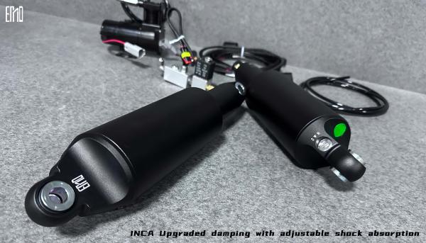 INCA AS006 Motorcycle Air Suspension Kit V Rod 03-17 21 Segment Damping