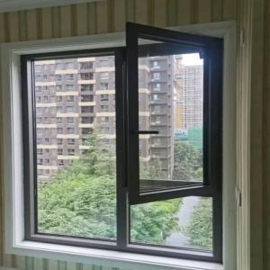 One-stop Window Manufacture Wholesale Thermal Break Aluminum Casement Double