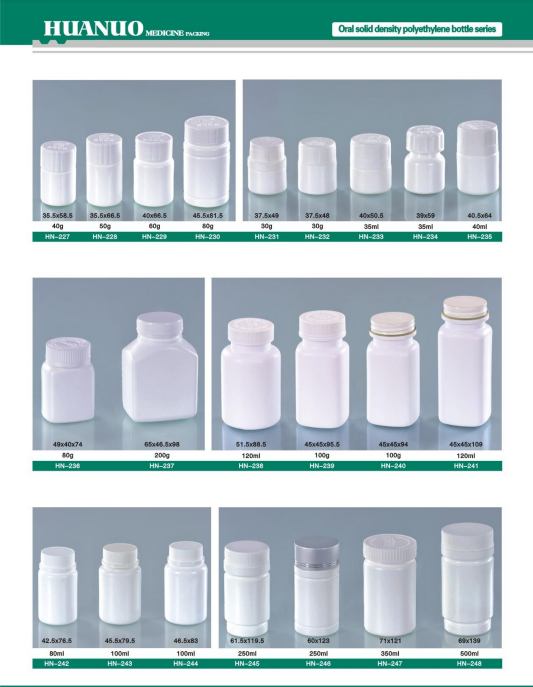 Refillable 40ml/1.3oz PET Pill Capsule Fish Oil Bottle with Silver Aluminum Screw Cap