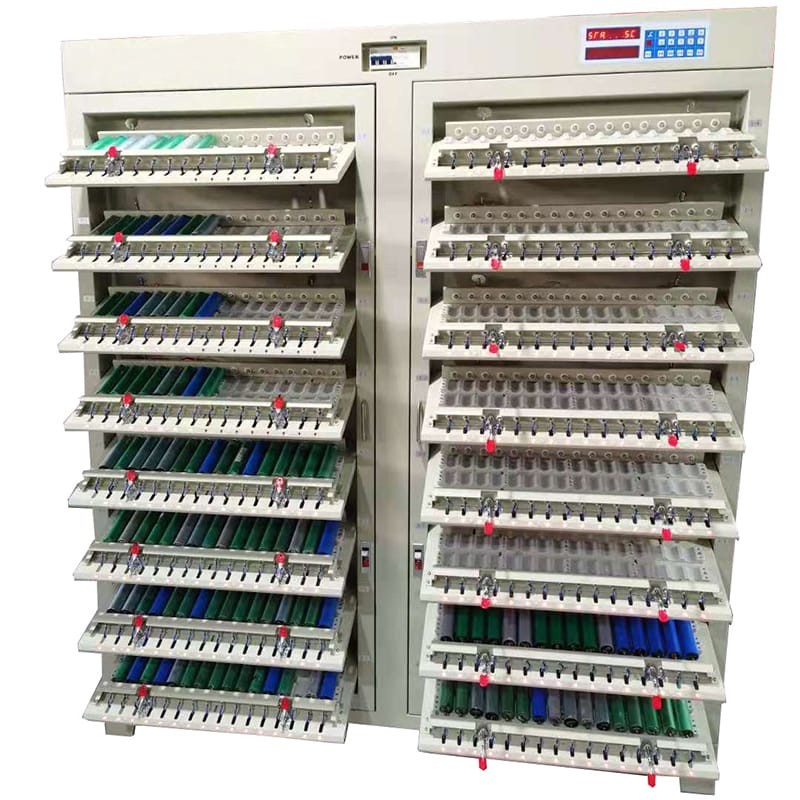 18KW 18650 Battery Capacity Tester , Cylindrical Cell Battery Discharge Analyzer
