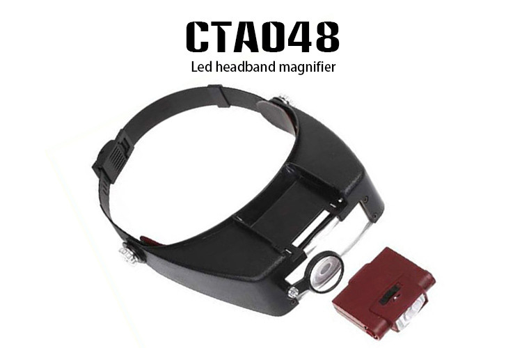 Loupe Glasses Bracket Headband Magnifier Eye Magnification Goggles Magnifying
