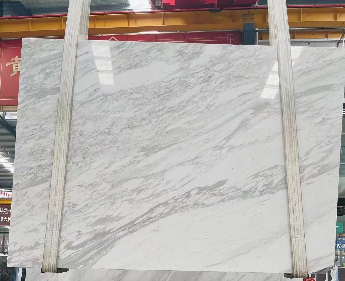 Rectangle Indoor Volakas Marble Stone Slabs Marble Paving Slabs Weather Proof