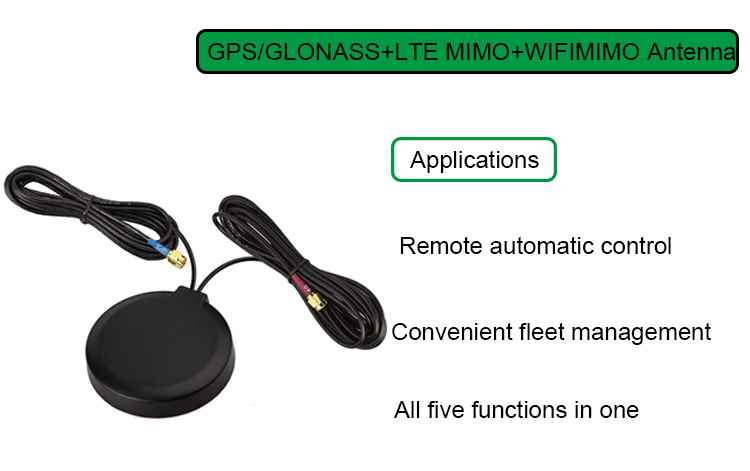 5 In 1 Mini Internal Passive External Marinated RTK GNSS LTE GSM WiFi 4G MIMO Car GPS Combo Antenna