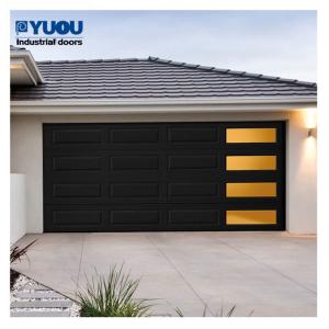 China Insulated PU Sectional Overhead Garage Door Sandwich Panel For Commercial factory