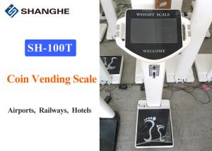 China Intelligent Airport Luggage Scale With Voice Broadcasting System 200KG Weight factory