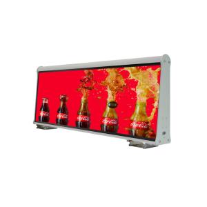 China Waterproof IP65 Taxi Top Advertising Screen 3840Hz Refresh Rate factory