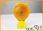 Waterproof 360 Degree Swivel Head Light Solar Flashing Warning Lights 0.4W