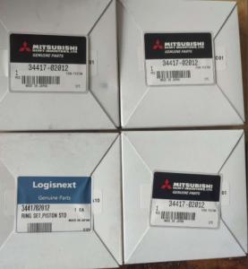 China Spare Parts Compatible With Mitsubishi Heavy Industries S4S Piston ring 34417-02012 S3L MM437295 L3E MM433713 factory