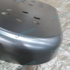 China 0.8mm mild steel deep draw stamping prototype used for BBQ grills factory