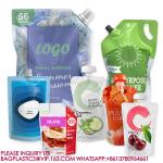 Wholesale Stand Up SpoutBag Drinking Packing Bag Liquid Pouches Juice Package