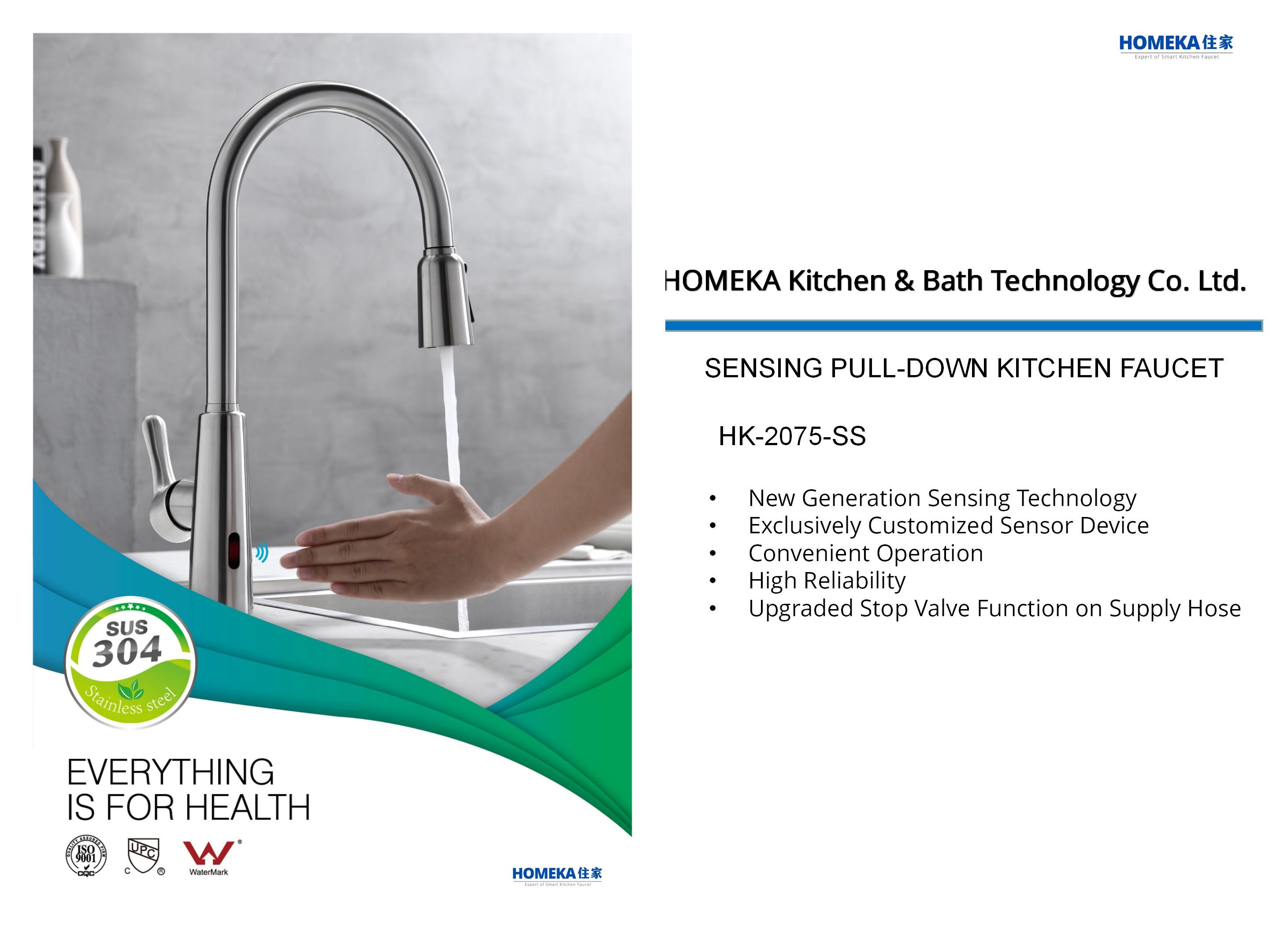 Infrared Sensor hands free kitchen sink faucet