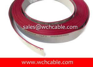 China UL2651 PVC Flat Ribbon Cable AWG28 PH1.27 RoHS &amp; Reach Compliant 105C 300V factory