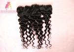 Virgin Indian Hair 13x4 Lace Frontal No Tangle Loose Wave Silky Swiss Lace