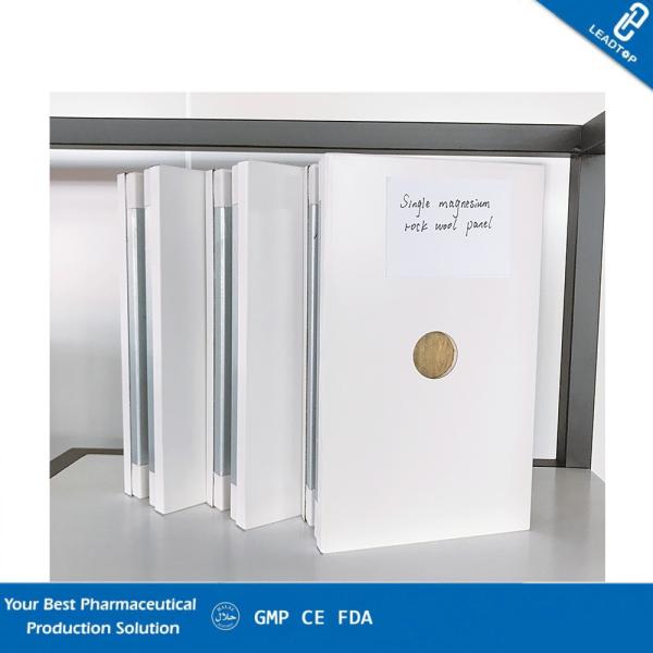 Single Magnesium Rockwool Panels Excellent Fireproof Construction Composite