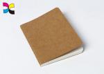 Kraft Paper Cover A5 / A6 Brochure Printing Service With Sewing Binding