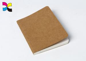 China Kraft Paper Cover Printing School Notebook / Custom Journal Printing factory