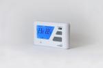 Orange / Bule Blacklight 230V RF Room Thermostat Manual Override Mode For Combi
