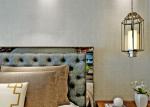 Korean Style Living Room Wallpaper , Interior Decorating Wallpaper 1.06*10m