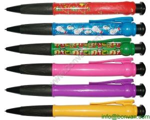 China gift pen,big size plastic ball pen, big ballpoint pen for promotional gift use factory