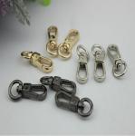 Unique design 3 color zinc alloy small 10 mm round eye bolt snap hooks with high