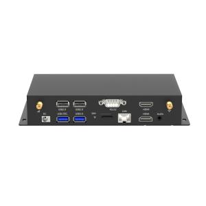 China RK3568 Metal Case Digital Signage Android Player Wifi Box Commercial Advertising Display HD Android Playback factory
