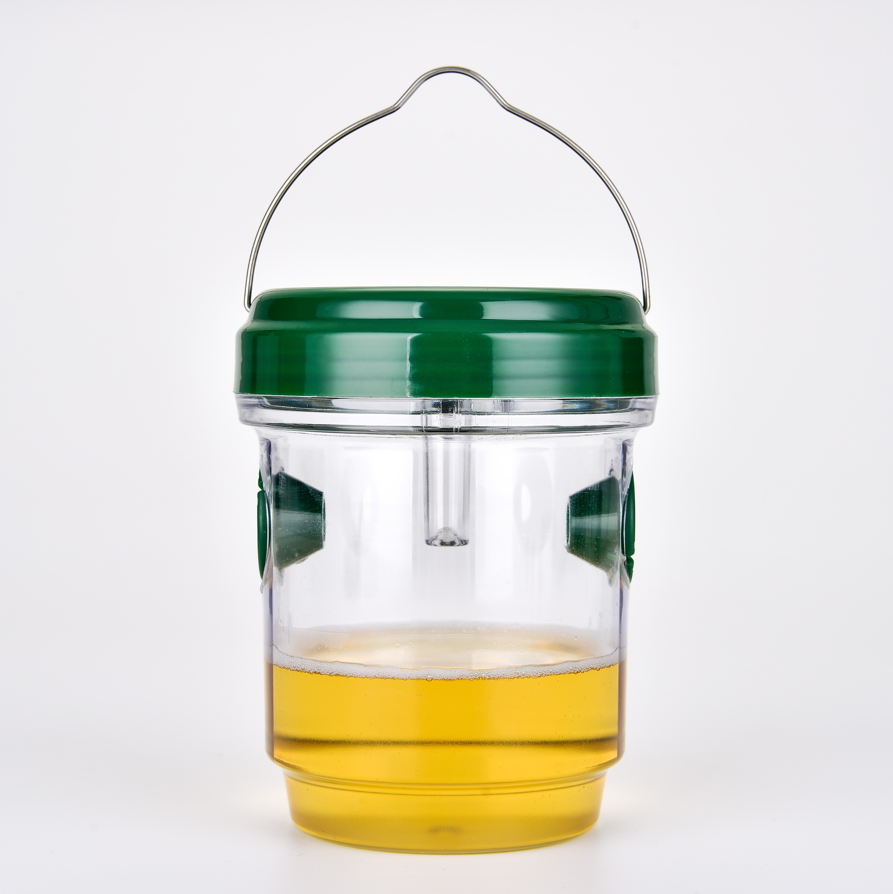 30 Pieces Outdoor Hanging Plastic Solar Wasp Trap for Sun Energy Fly Jay Bee Trap