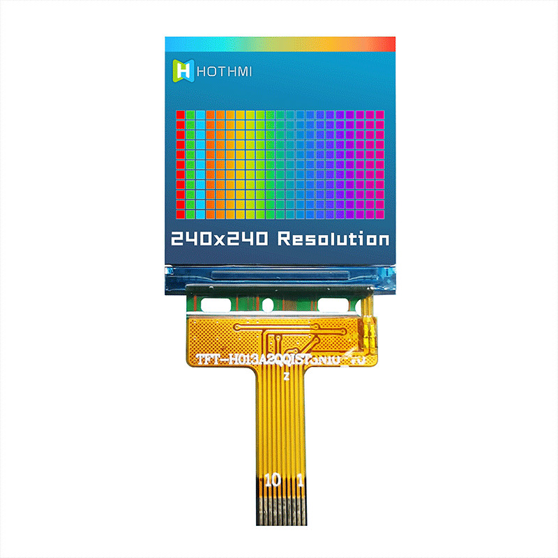 1.3 inch square TFT LCD color liquid crystal display module/240X240 dot matrix color screen module/SPI serial port