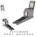 2m White Black Wall Mounted Height Measuring Tape Retractable For Kid Adult