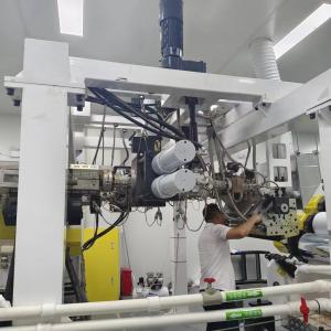 China Used High Speed PET Plastic Extruder With Variable Speed Drive factory