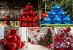 Christmas Decorative Inflatable Balloon PVC Inflatable Mirror Ball 40cm-2m