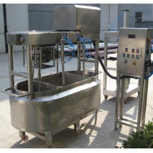 1000L/1500LSUS304 industrial cheese making machine with heating, cooling jacket