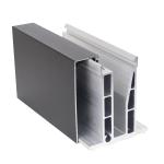 Revamp Your Railing W86*H101mm Top Mount Glass Supporting System for Frameless