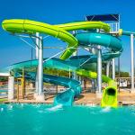 Aqua Park Water Slide Rafting Water Slide For Teenagers Oxidation Resistant