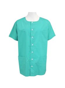 China 180G Medical Uniform Polyester 65% Cotton 35% Crew Neck Scrub factory