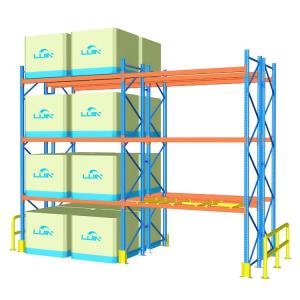 China 100cm Width Heavy Duty Pallet Racks For Supermarket / Factory Corrosion Protection factory