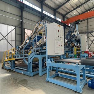 China Adjustable Panel Width Ful-automation Automatic Fiber Cement Board Production Line for and Production factory