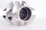 High Wear Twin Plastic Extruder Screw Elements With Vacuum Quenching Treatment