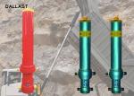 Welded Dump Truck Tipper Trailer Single Acting Telescopic Hydraulic Cylinders CE