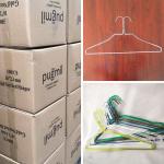 Blue Color 16inch 1.9mm Powder Coated Wire Suit Hanger Manufacturer