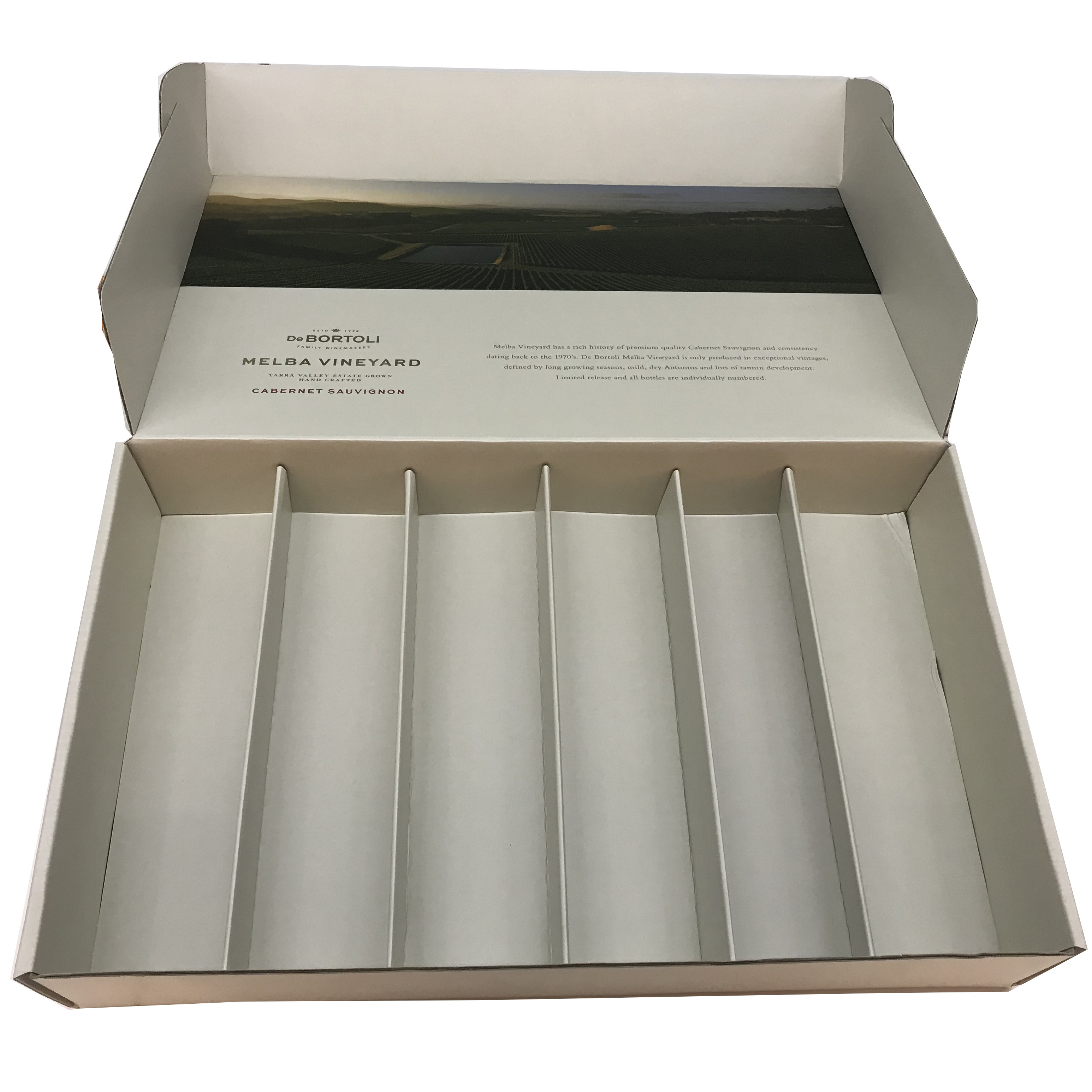 Custom Cardboard Beer Boxes Corrugated Paper Box For Wine Beer Carrier