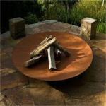 Customized 800mm 1000mm Steel Fire Pits Outdoor Brazier Fire Pit