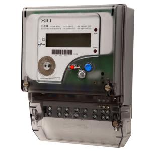 China Three Phase Electronic Energy Meter for Household , 3 phase 4 wire energy meter factory