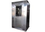 2 Person Electronic Cleanroom Three Side Blowing Dust Air Shower Channel