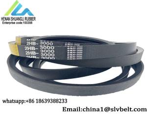 China Type HB Joint Length 57''-197'' Angle 40℃ Banded V Belt factory