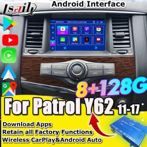 China Lsailt 8+128G Android 13 Smart Infotainment Module for Nissan Patrol Y62 2010-2020 Included Wireless CarPlay , NetFlix factory