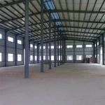Painting Or Hot Dip Galvanized Finish Steel Frame Warehouse For Light Weight