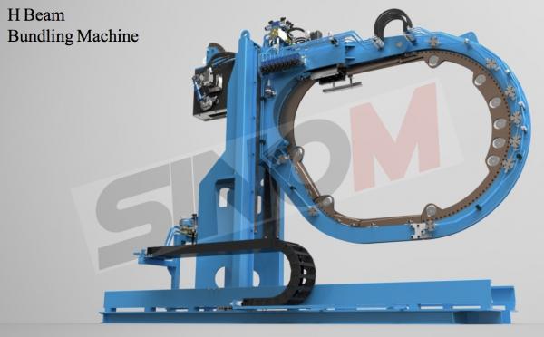 High quality Automatic Rebar and H Beam Bundling machine for rolling mill