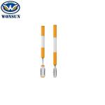 Φ38 Round Shape Arm can avoid collision With yellow or red color for Safety Boom